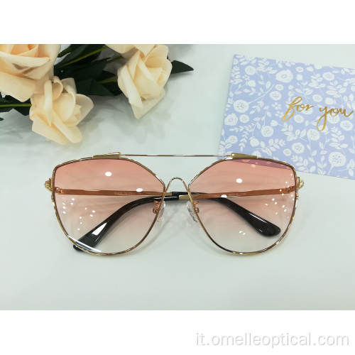 Occhiali da sole classici Cat Eye Eyeglasses per donna